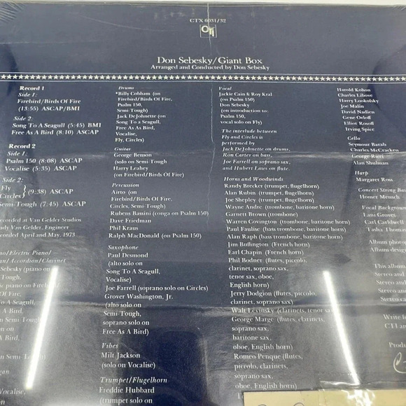 Don Sebesky Giant Box Vinyl Record Album New - LP, Vinyl Records - Picture 5 of 9